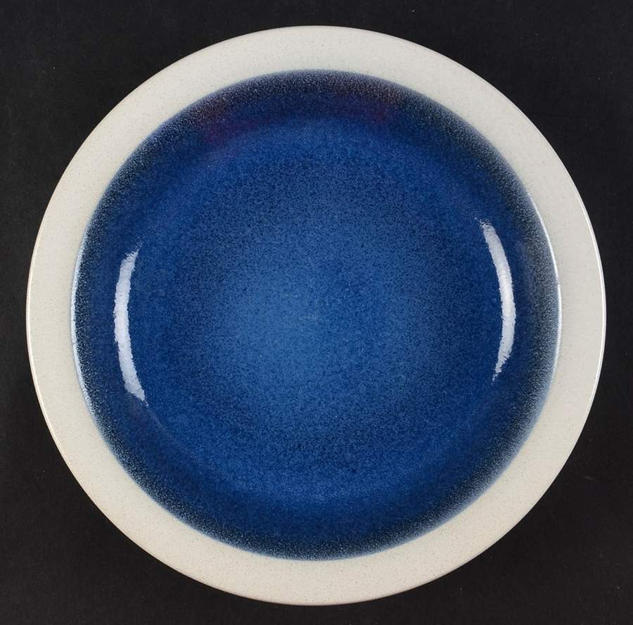 Opal Blue (Rim Shape) Salad Plate by Heath-1