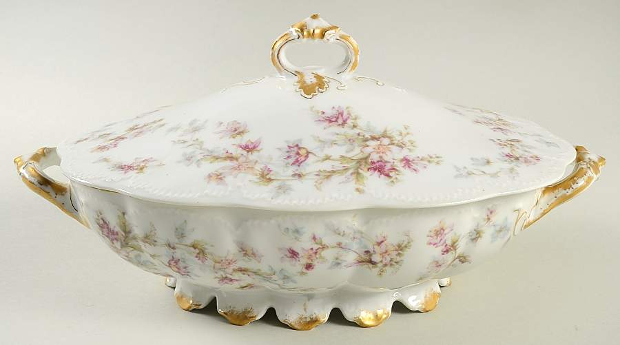 Schleiger 91f Oval Covered Vegetable by Haviland-1