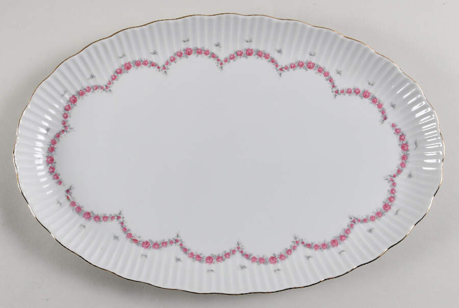 HEP12 14" Oval Serving Platter by Graf Von Henneberg-1