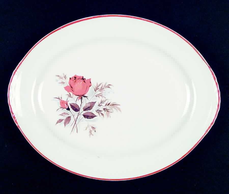 HLC943 11" Oval Serving Platter by Homer Laughlin -1