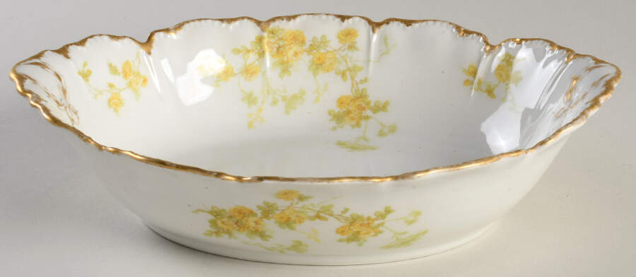 Schleiger 42o 9" Oval Vegetable Bowl by Haviland-1