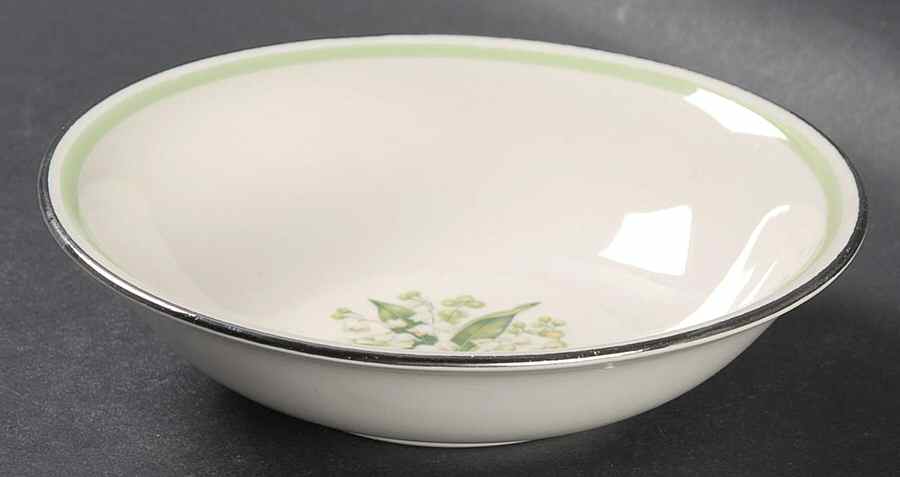 Lily of The Valley Fruit/Dessert (Sauce) Bowl by Homer Laughlin -1