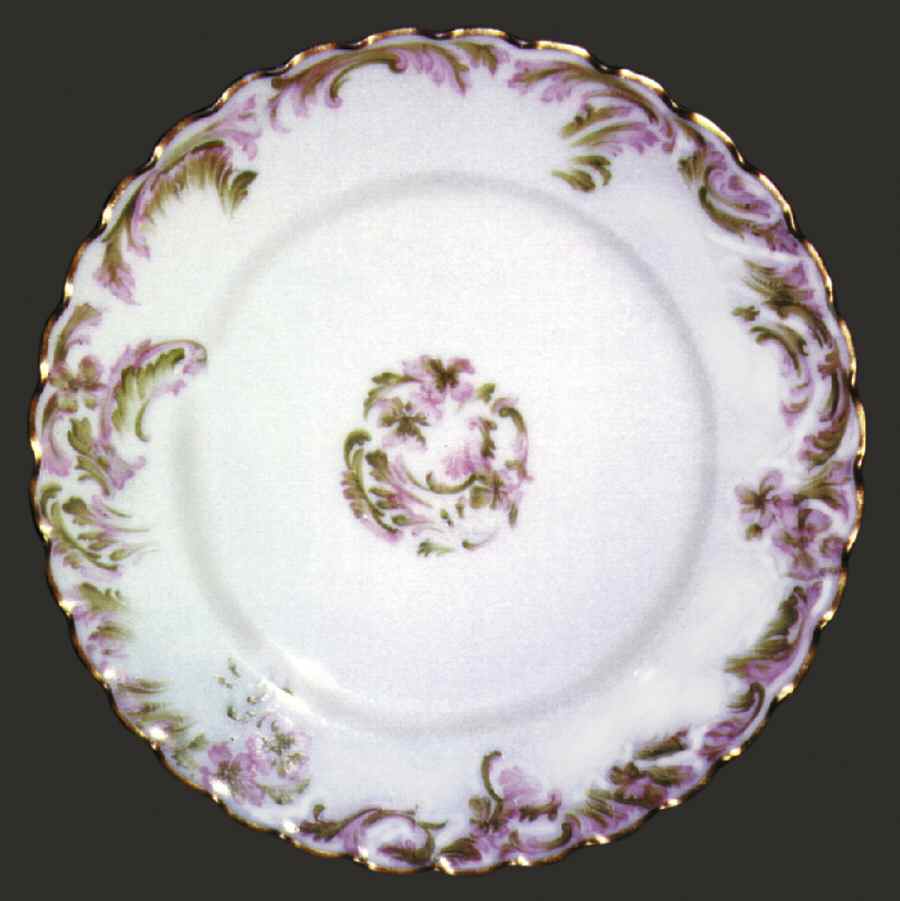 Schleiger 706a Dinner Plate by Haviland-1