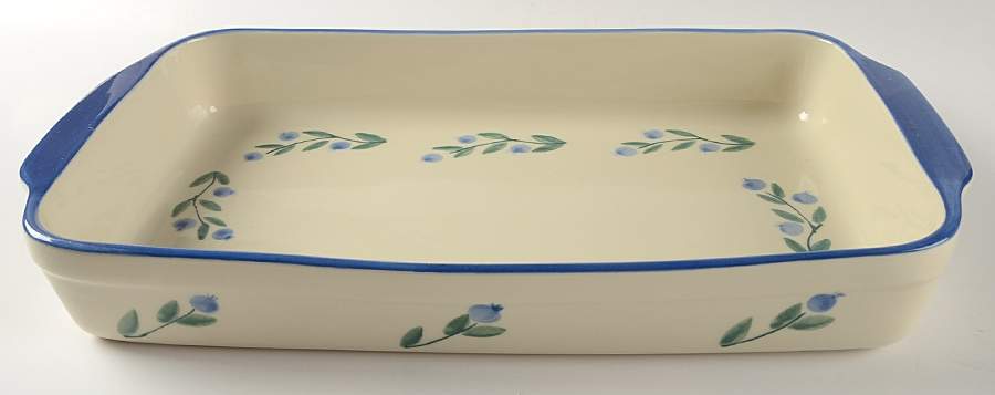 Blueberry (Green & Blue Bands) 16" Lasagna by Hartstone-1