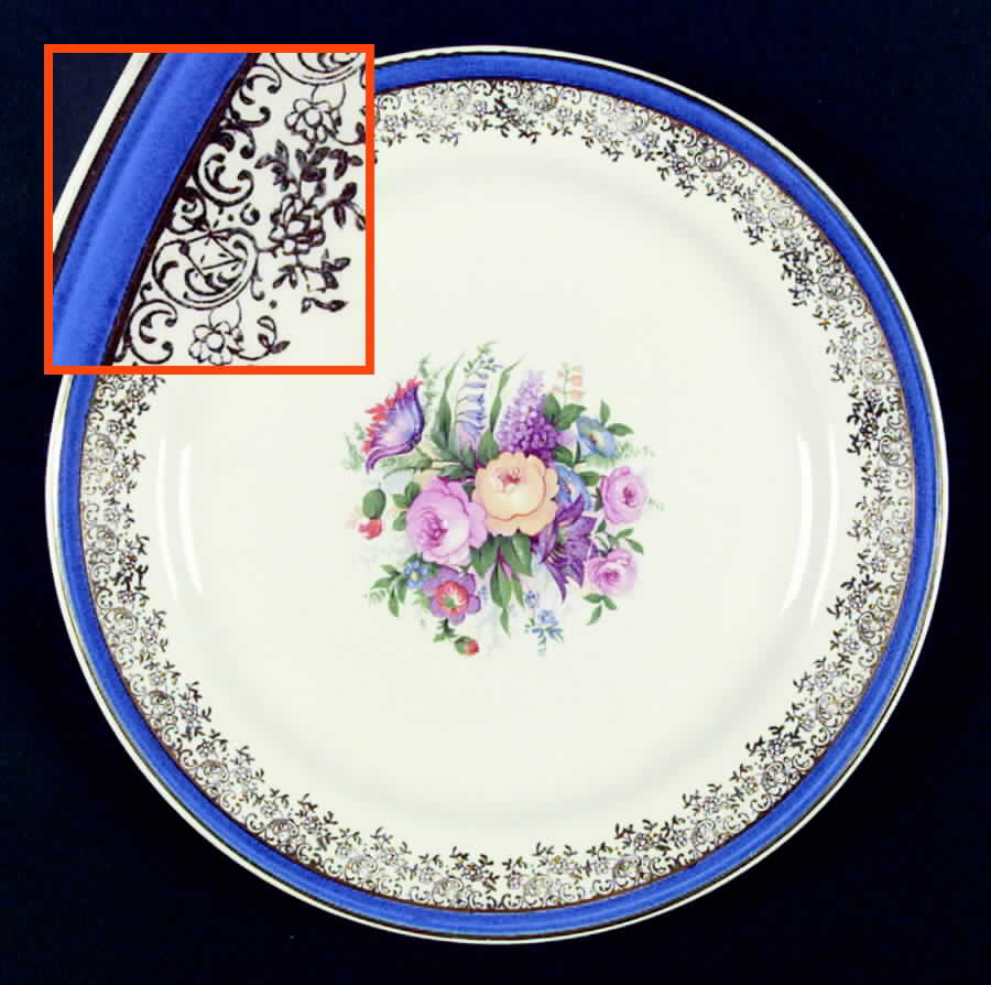 HLC986 Dinner Plate by Homer Laughlin -1