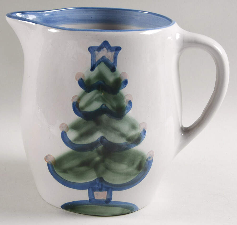 Christmas 72 Oz Pitcher by M A Hadley-1