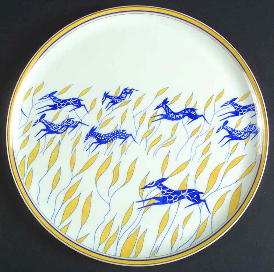 Nairobi Cake Plate by Haviland-1