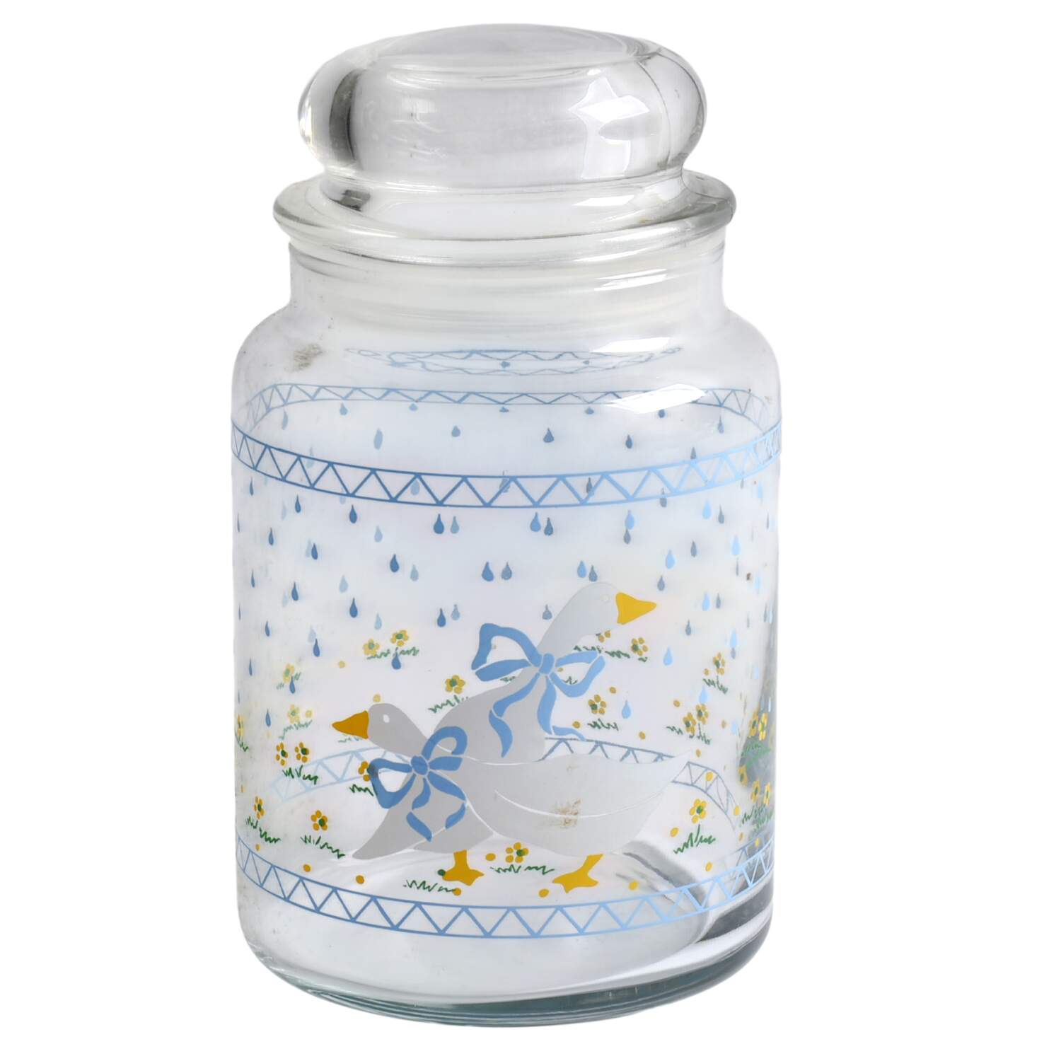 Country Goose Medium Glassware Canister by Home Style-1