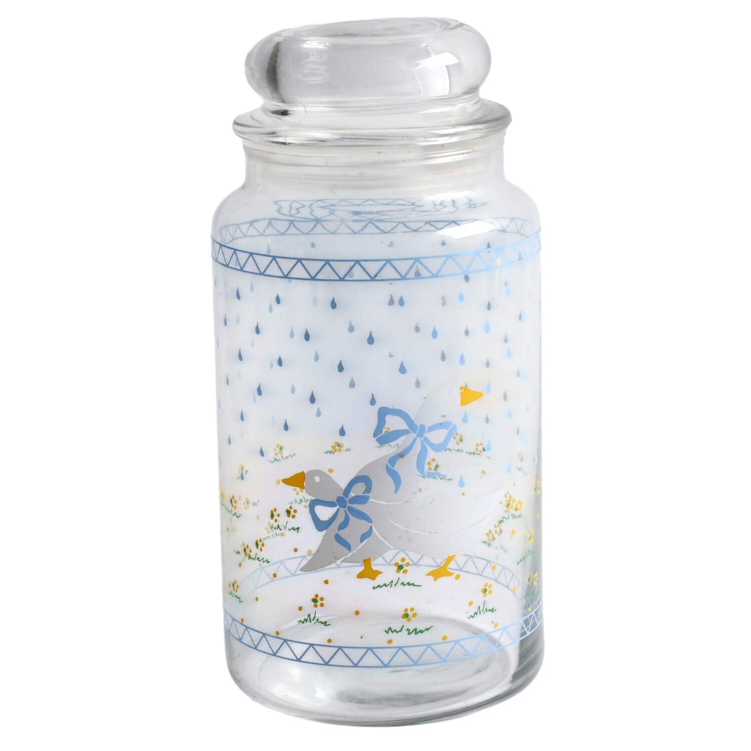 Country Goose Large Glassware Canister by Home Style-1