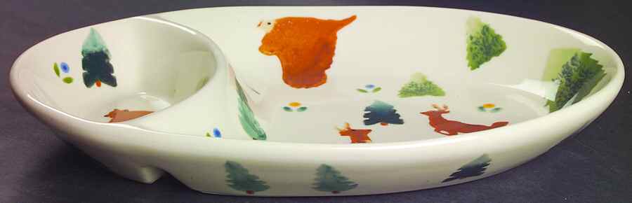 High Country Oval Divided Server by Hartstone-1