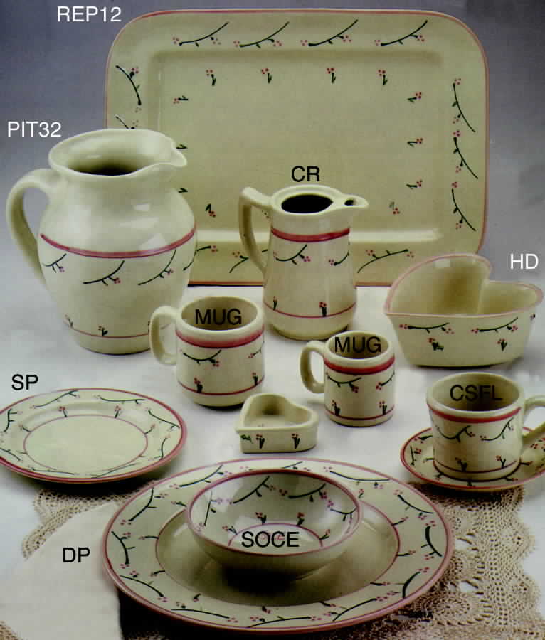 Trellis Dinner Plate by Hartstone-1