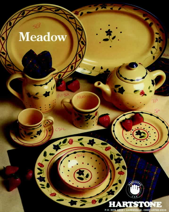 Meadow Dinner Plate by Hartstone-1
