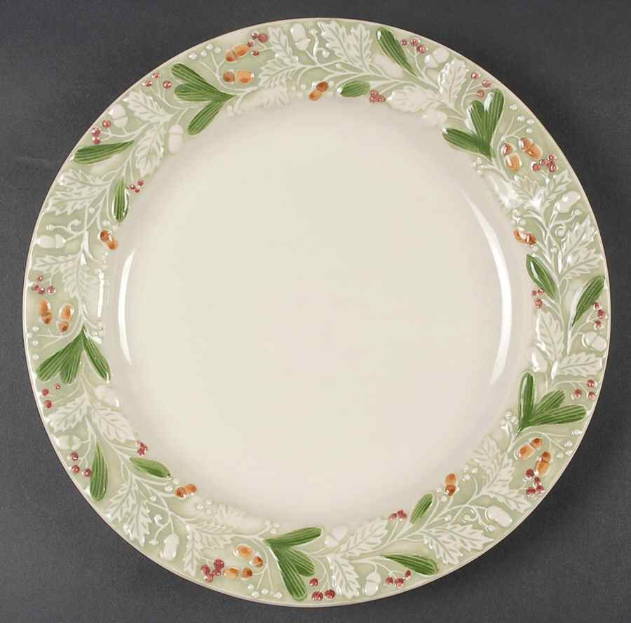 Winter Garden Dinner Plate by Hartstone-1