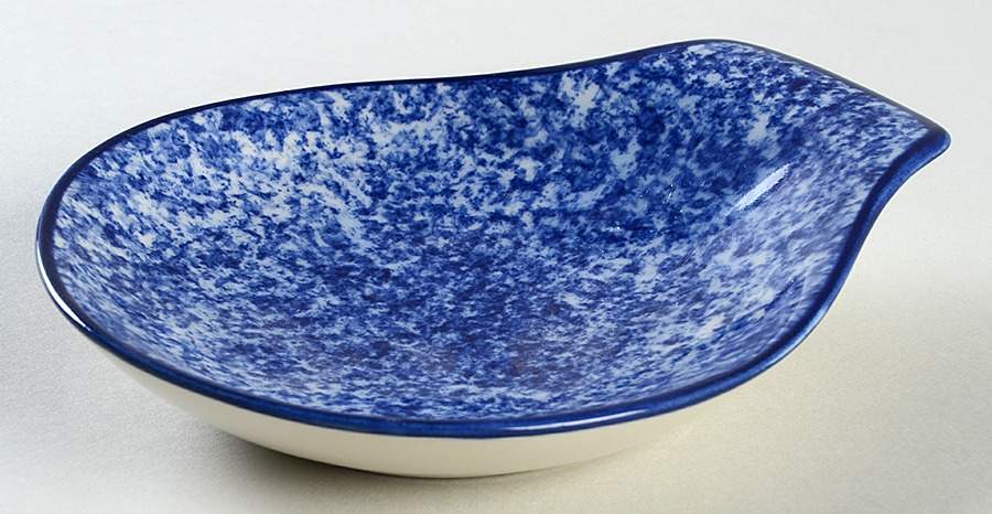 Jewel Tones Sapphire Spoon Rest/Holder (Holds 1 Spoon) by Hartstone-1