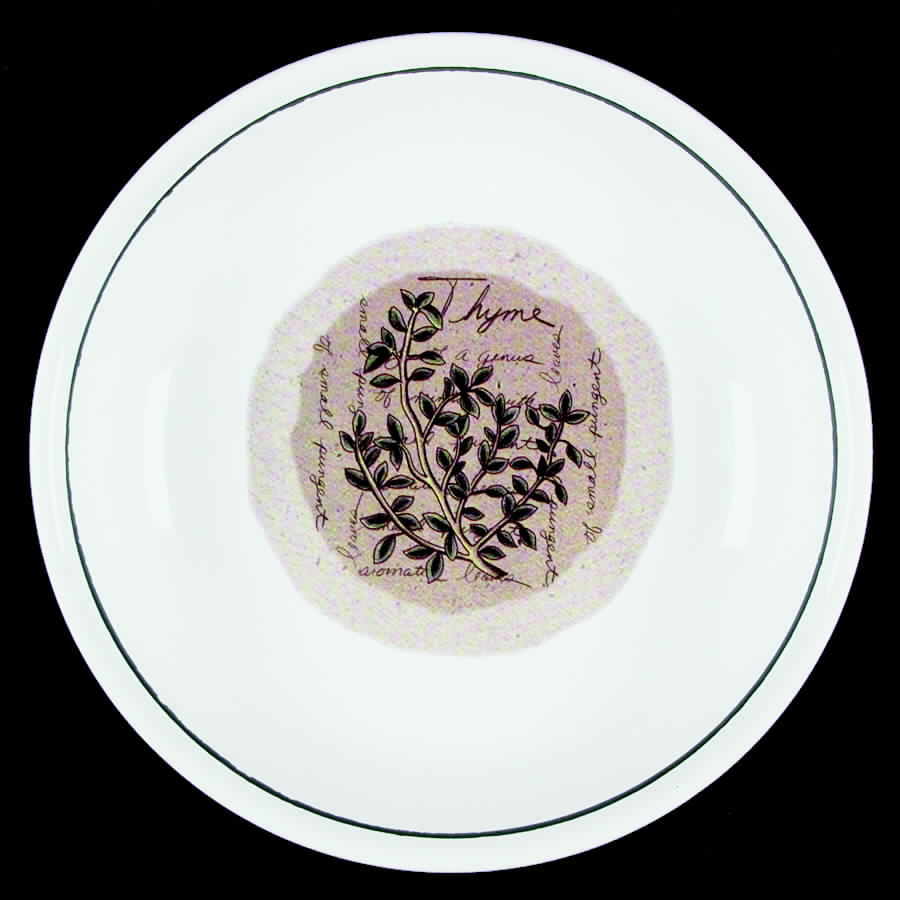 Savory Tyme 9" Individual Pasta Bowl by Himark-1