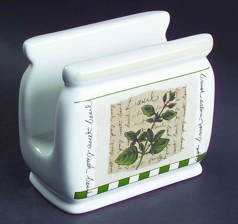 Savory Tyme Napkin Holder by Himark-1