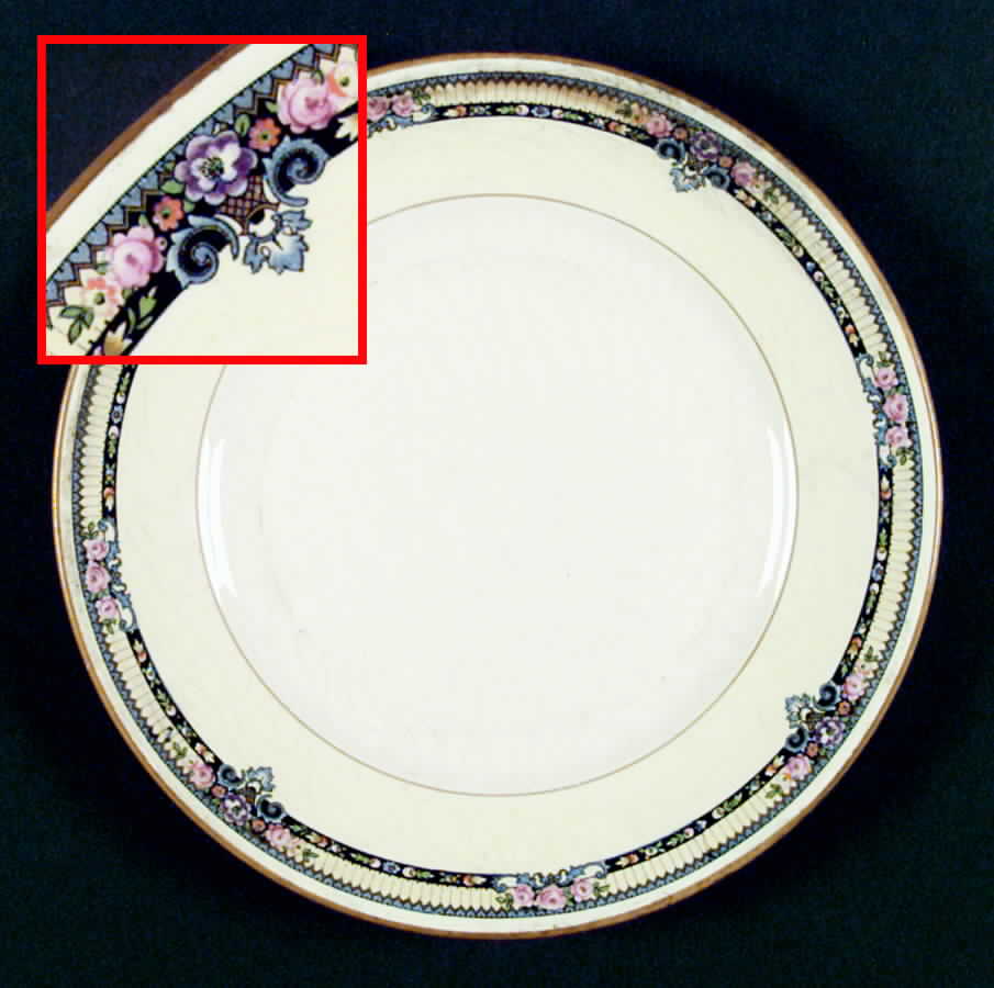 K7817 Dinner Plate by Homer Laughlin -1