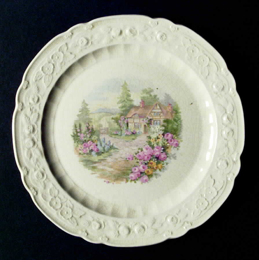 O39 Dinner Plate by Homer Laughlin -1