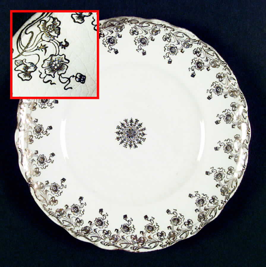 H420 Dinner Plate by Homer Laughlin -1