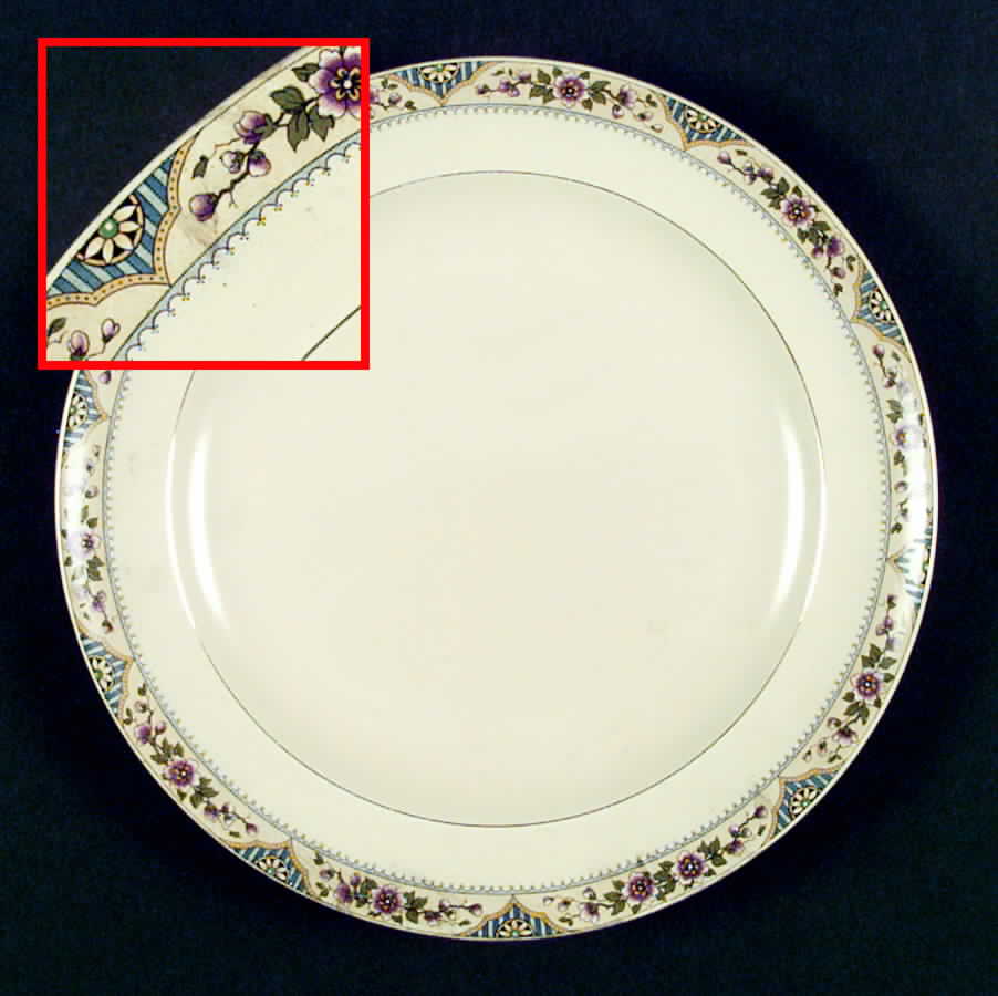 W6580m Dinner Plate by Homer Laughlin -1