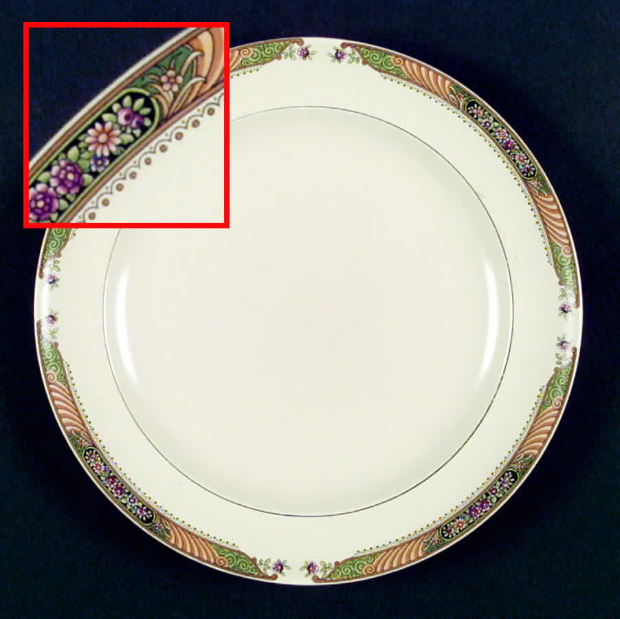 4740d Dinner Plate by Homer Laughlin -1