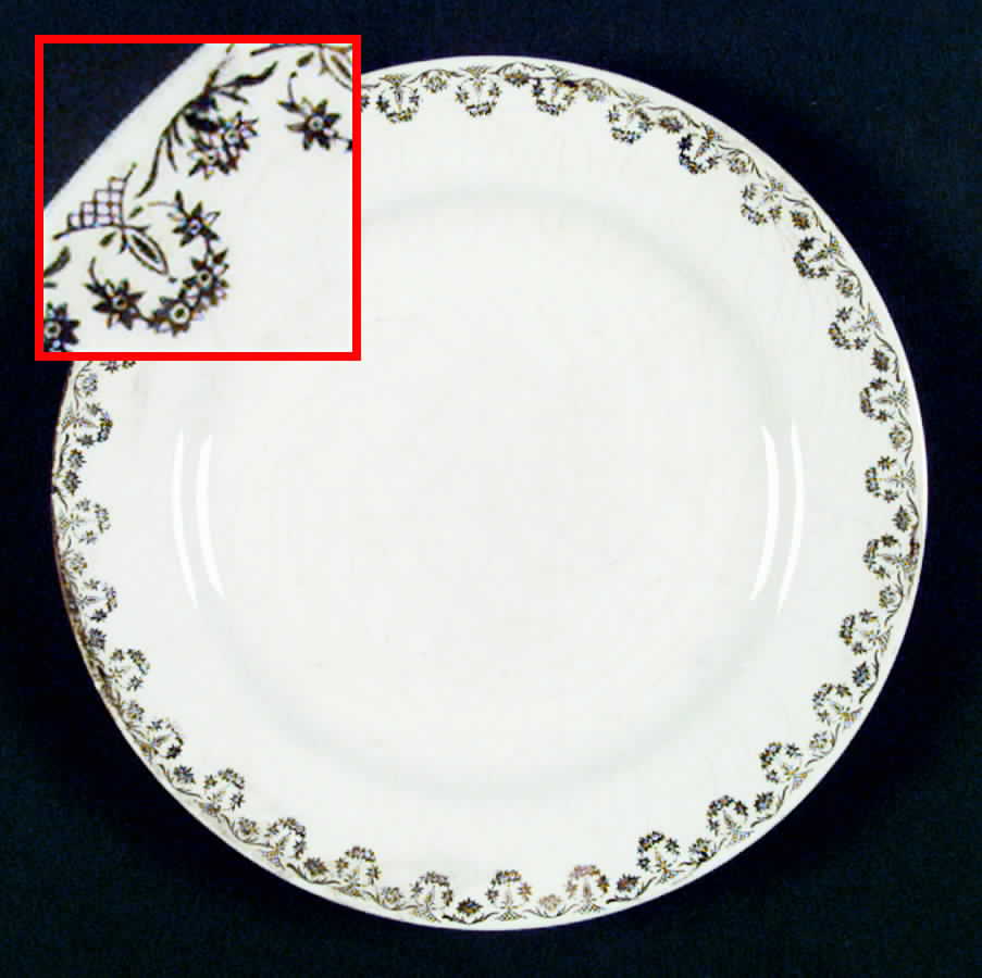 K26 Dinner Plate by Homer Laughlin -1