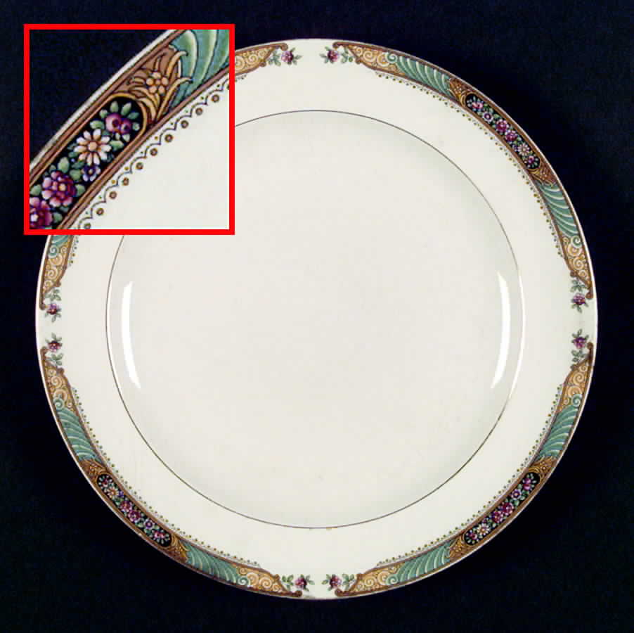 4740e Dinner Plate by Homer Laughlin -1