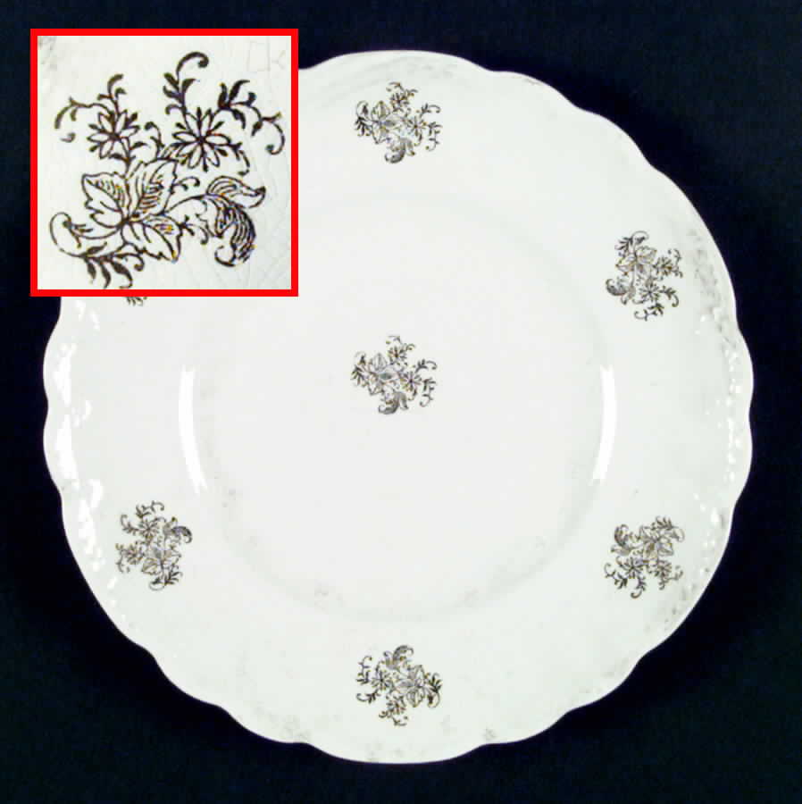 W5s Dinner Plate by Homer Laughlin -1