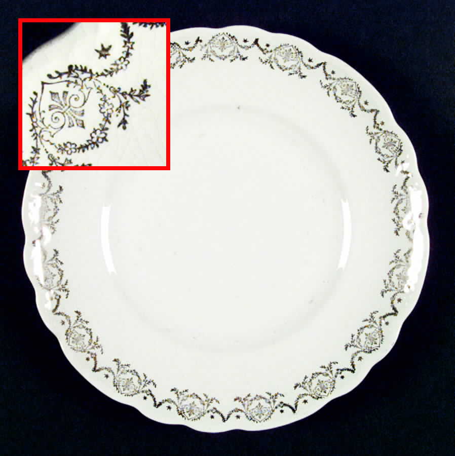 H2400 Dinner Plate by Homer Laughlin -1