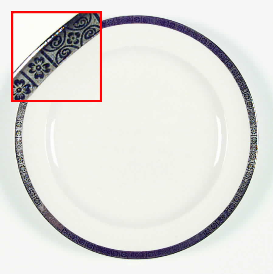 W7806 Dinner Plate by Homer Laughlin -1