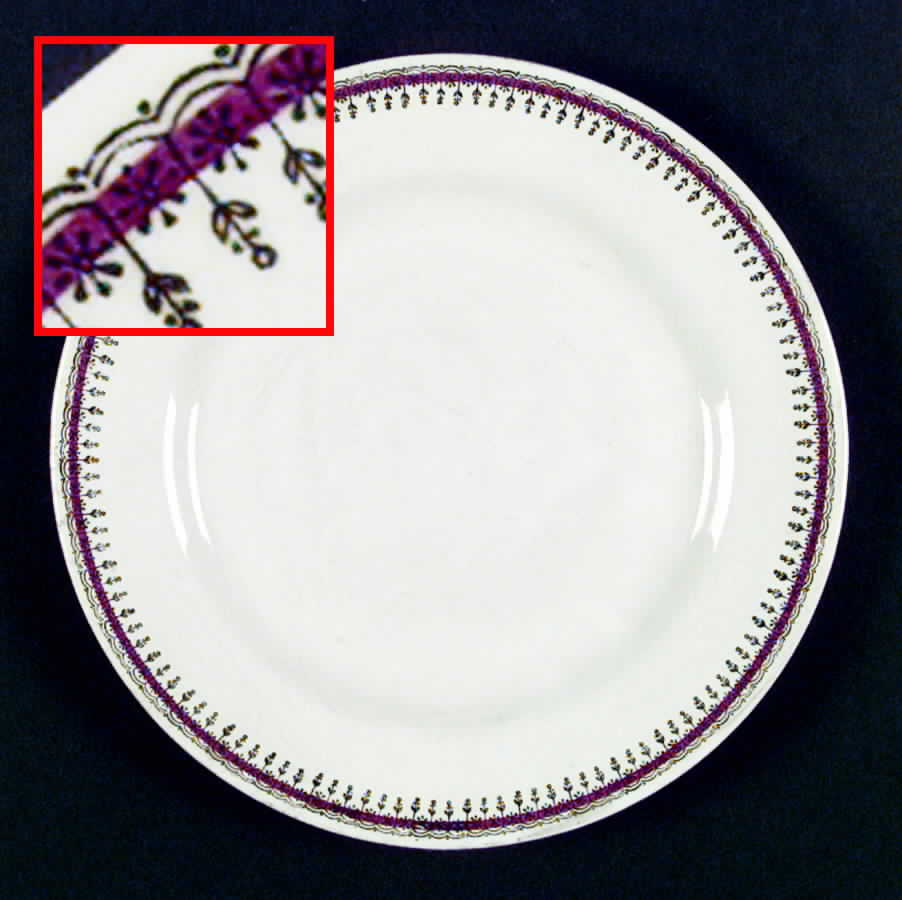 W33 Dinner Plate by Homer Laughlin -1