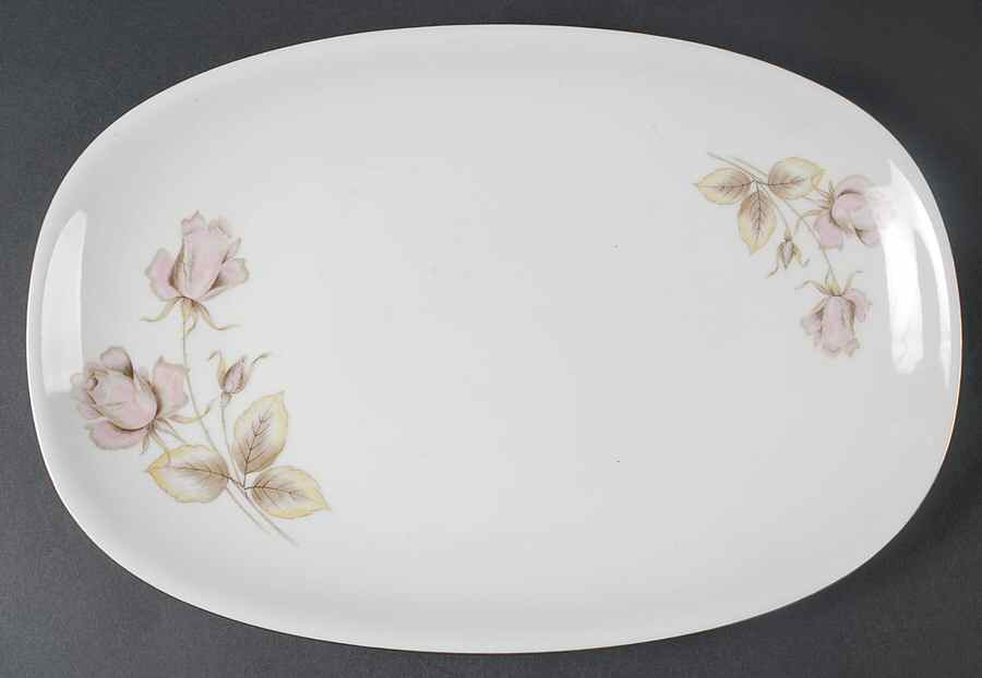Empire Rose 12" Oval Serving Platter by Hutschenreuther-1