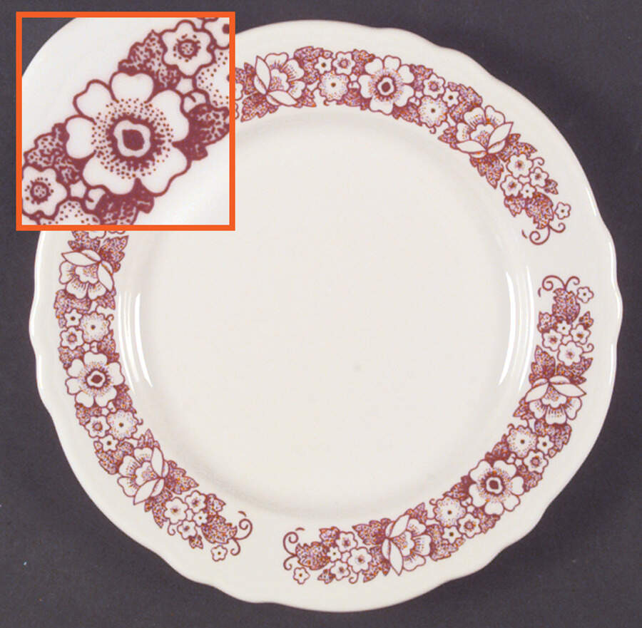 HLC1085 Salad Plate by Homer Laughlin -1
