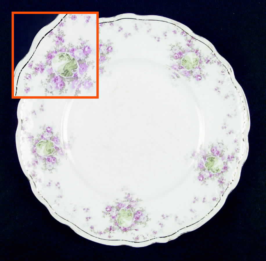 HLC1110 Luncheon Plate by Homer Laughlin -1