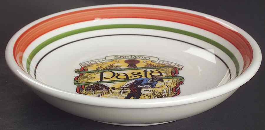 HIM11 8" Individual Pasta Bowl by Himark-1