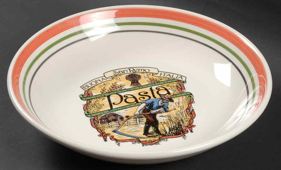 HIM11 11" Pasta Serving Bowl by Himark-1