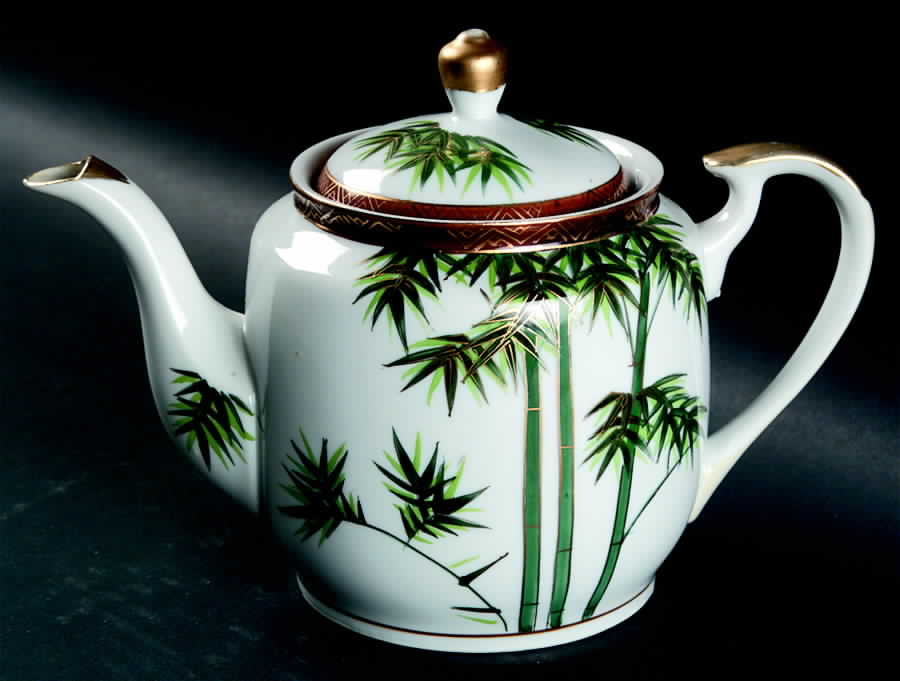 HKN4 Small Teapot & Lid by Hakusan-1