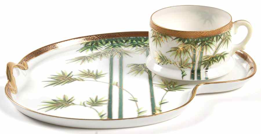 HKN4 Snack Plate & Cup Set by Hakusan-1