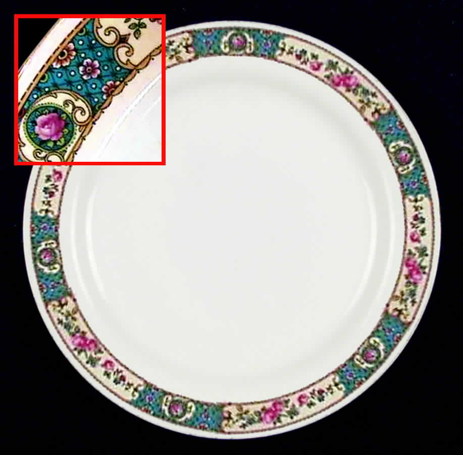 N318 Dinner Plate by Homer Laughlin -1