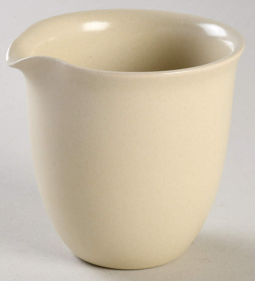 Collection Matte White (Edelweiss) Creamer by Hoganas Keramiks-1