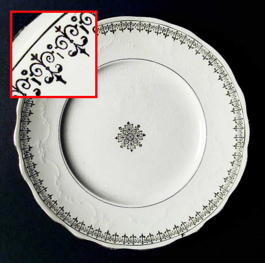 4807 Dinner Plate by Homer Laughlin -1