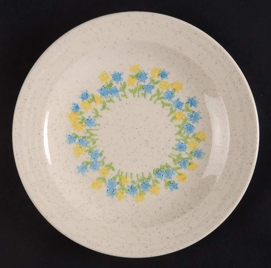 Sun Drops Bread & Butter Plate by Homer Laughlin -1