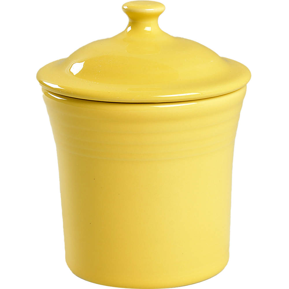 Fiesta Sunflower (Intro 2001) Mini Canister & Lid by Homer Laughlin -1