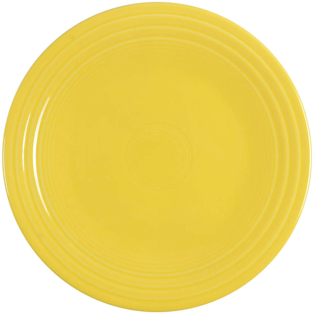 Fiesta Sunflower (Intro 2001) Luncheon Plate by Homer Laughlin -1