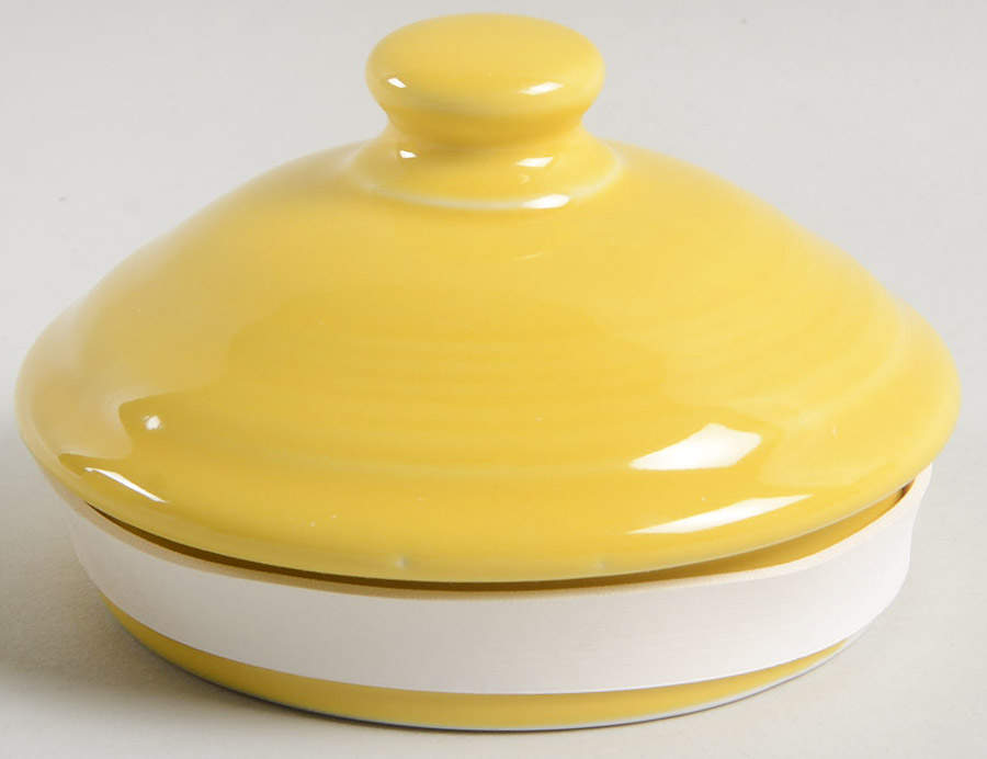 Fiesta Sunflower (Intro 2001) Lid for Small Canister by Homer Laughlin -1