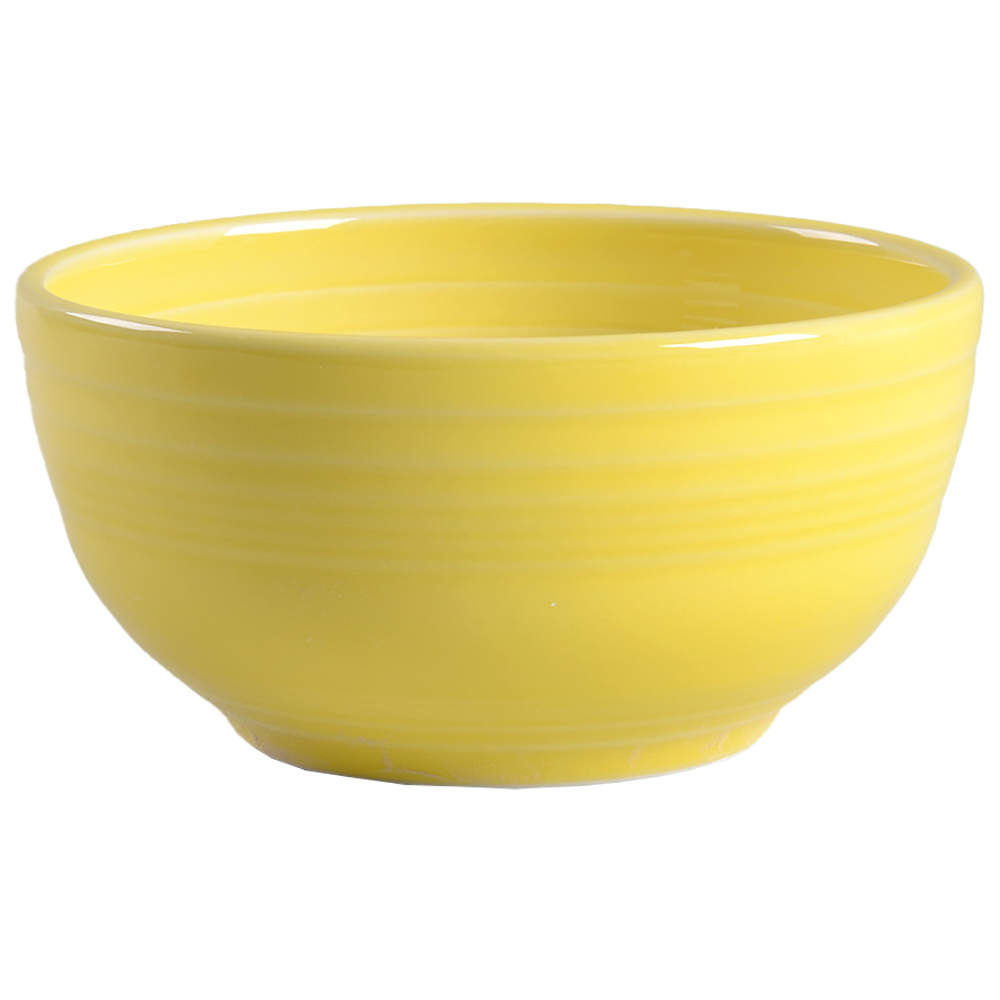 Fiesta Sunflower (Intro 2001) 22 Oz Small Bistro Bowl by Homer Laughlin -1