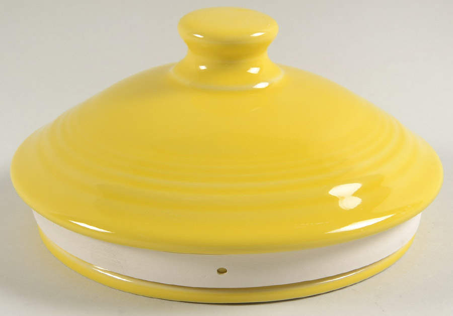 Fiesta Sunflower (Intro 2001) Lid for Large Canister by Homer Laughlin -1