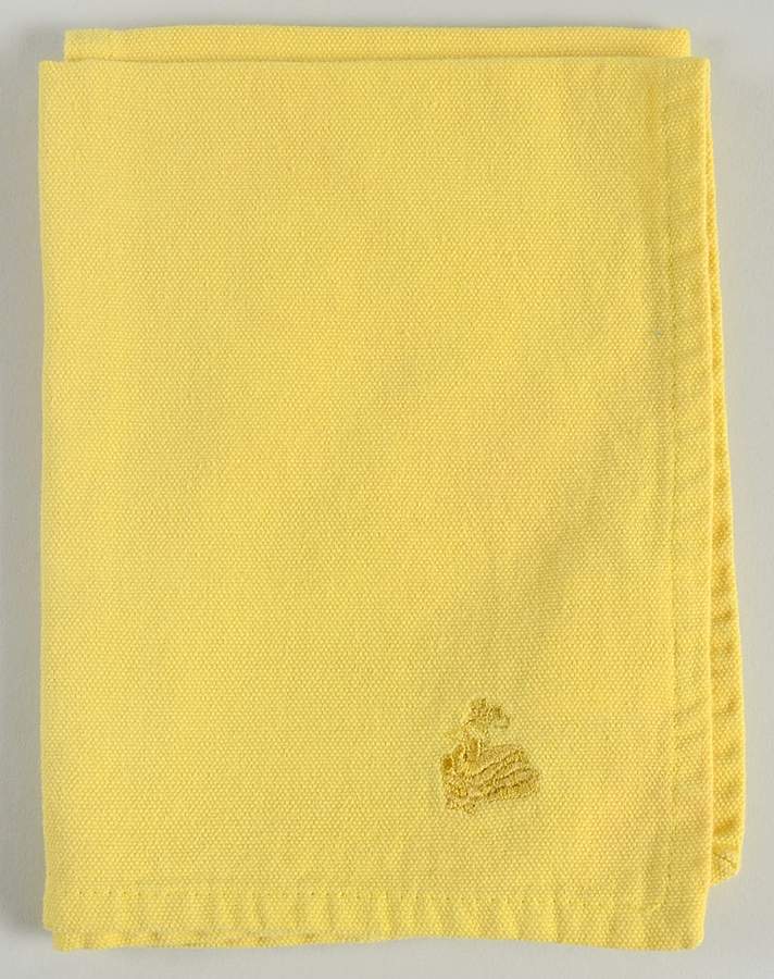 Fiesta Sunflower (Intro 2001) Cloth Napkin by Homer Laughlin -1