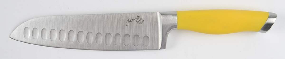 Fiesta Sunflower (Intro 2001) Santoku Knife-Stainless Blade by Homer Laughlin -1