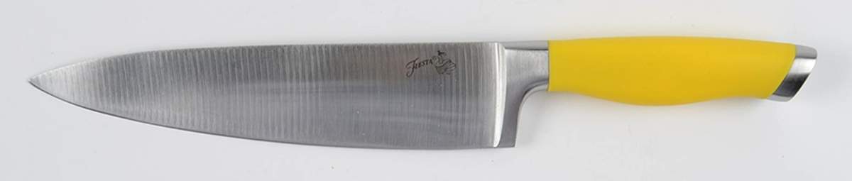 Fiesta Sunflower (Intro 2001) Chef's Knife with Stainless Blade by Homer Laughlin -1